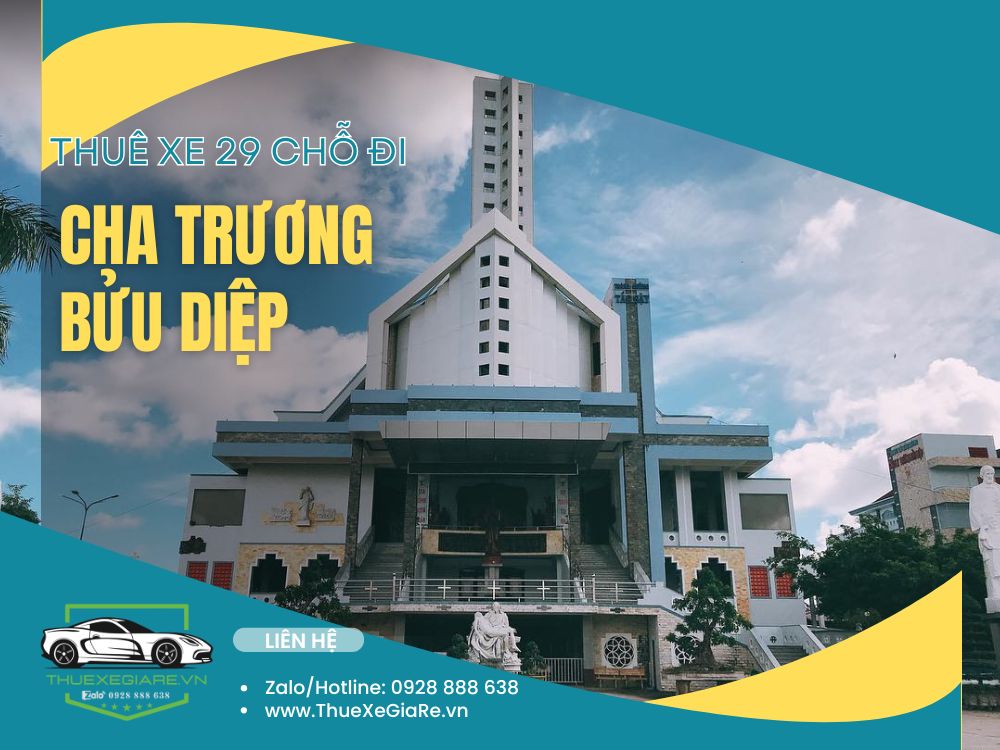 thuê xe 29 chỗ đi Nhà Thờ Tắc Sậy