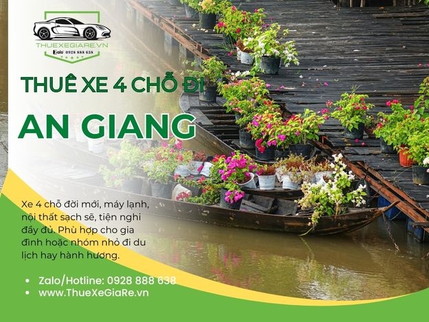 Thuê Xe 4 Chỗ Đi An Giang