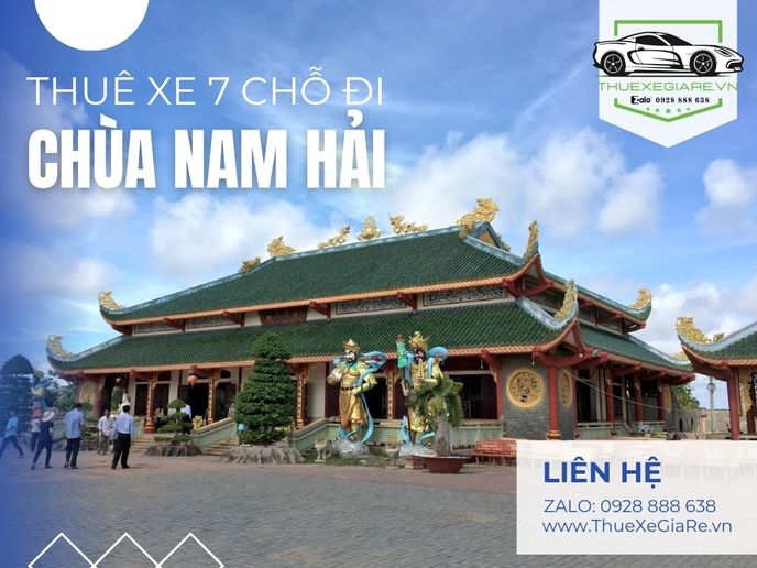 Thuê xe 7 chỗ đi Chùa Nam Hải